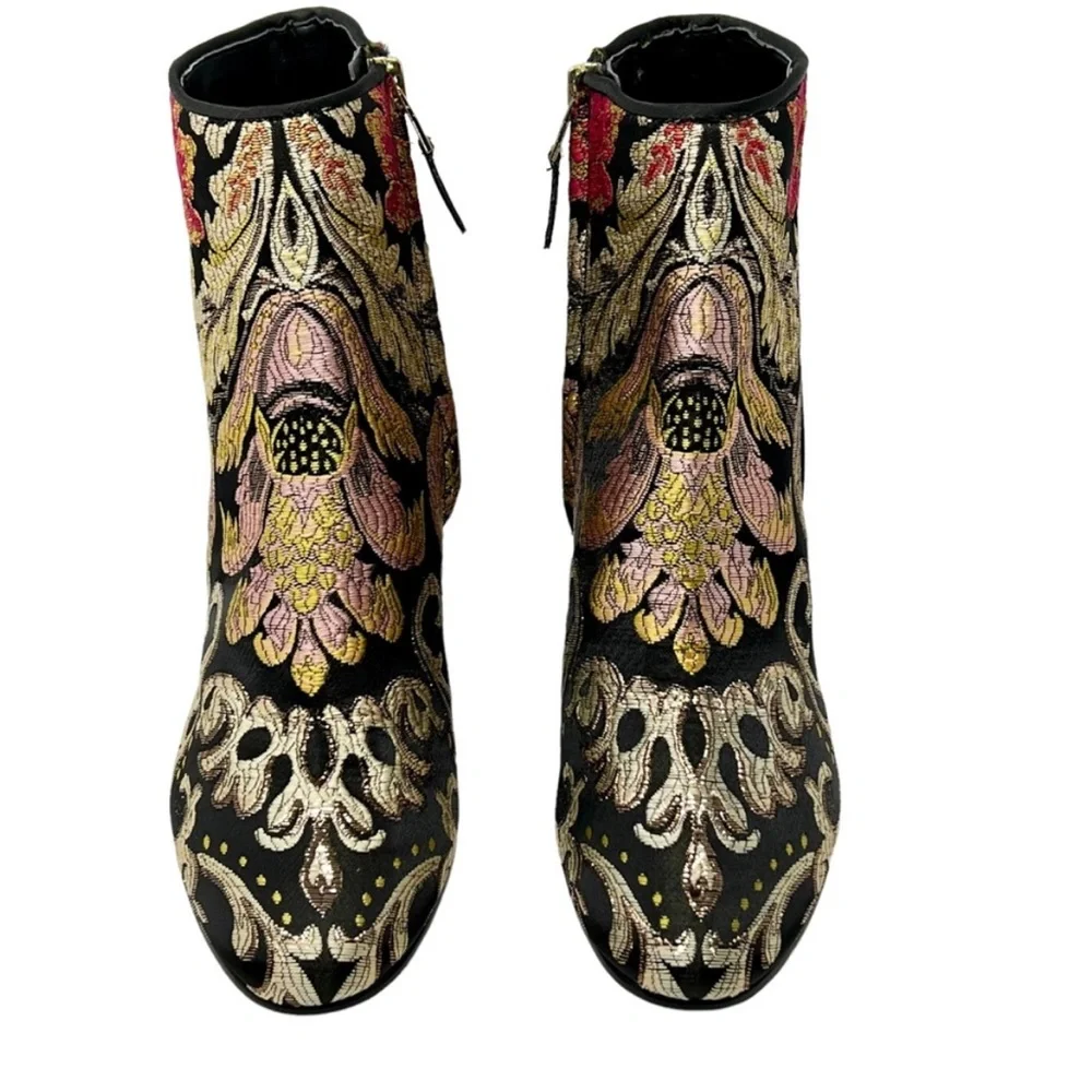 Sam Edelman | Taye Metallic Jacquard Boot 6 1/2